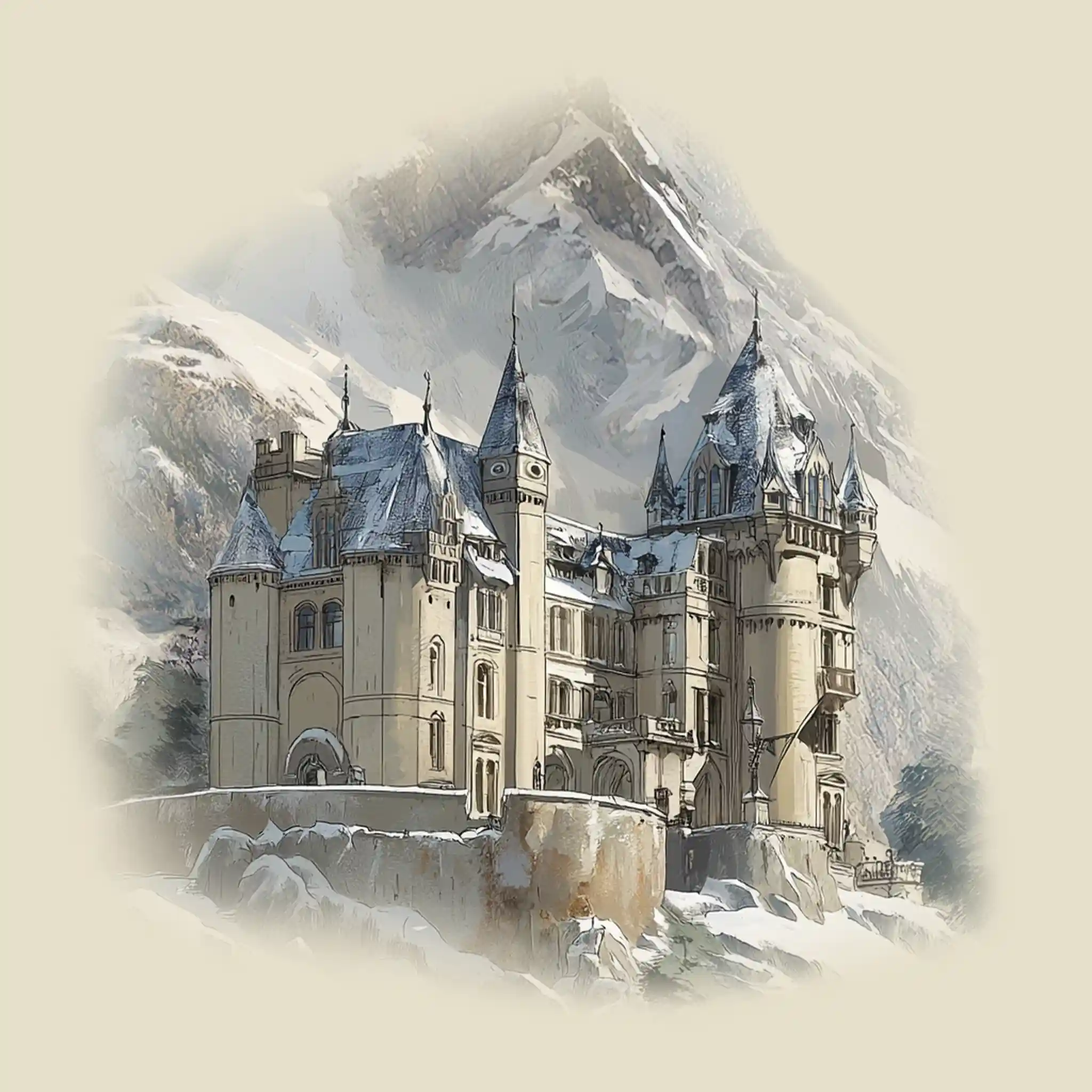 Winter Chalet Diffuser Set