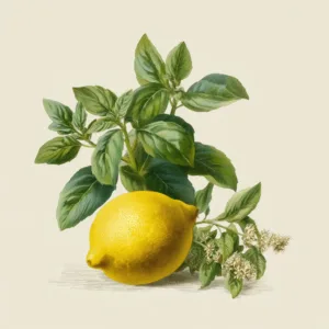 Lemon Basil Soy Candle