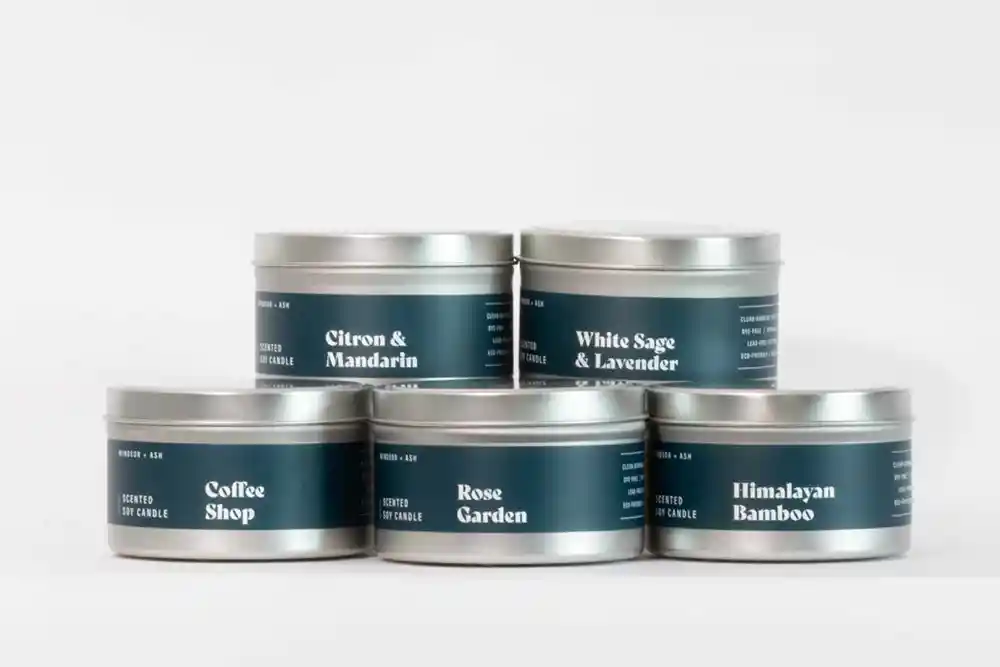 Himalayan Bamboo Soy Candle - Image 4