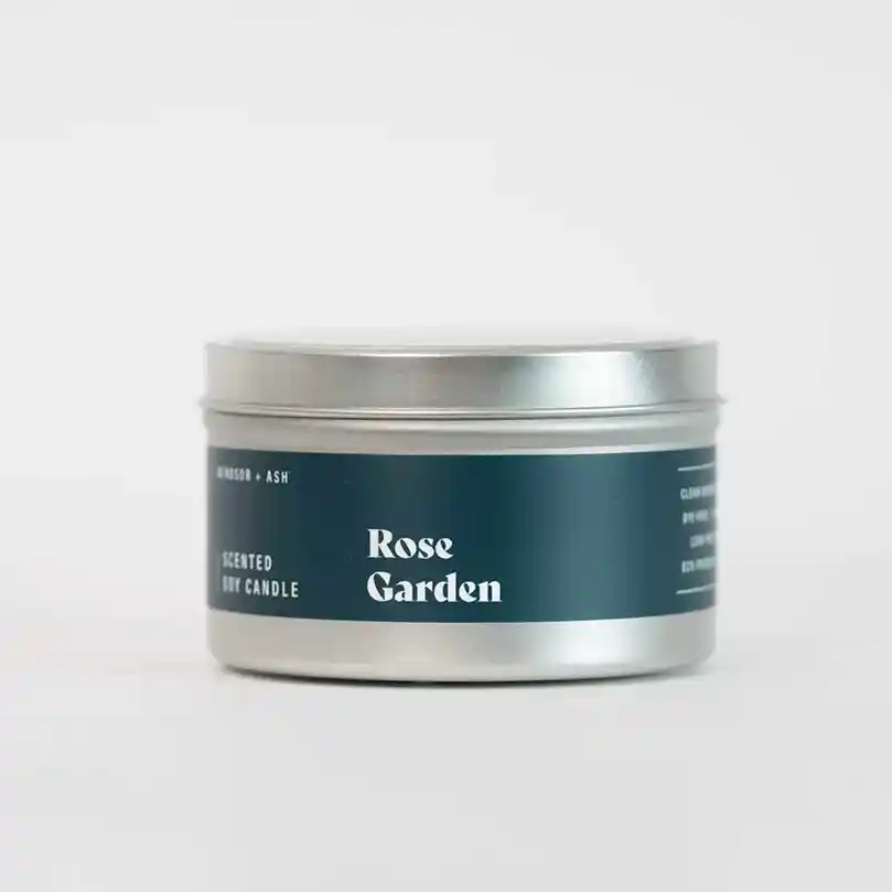 Rose Garden Soy Candle - Image 6
