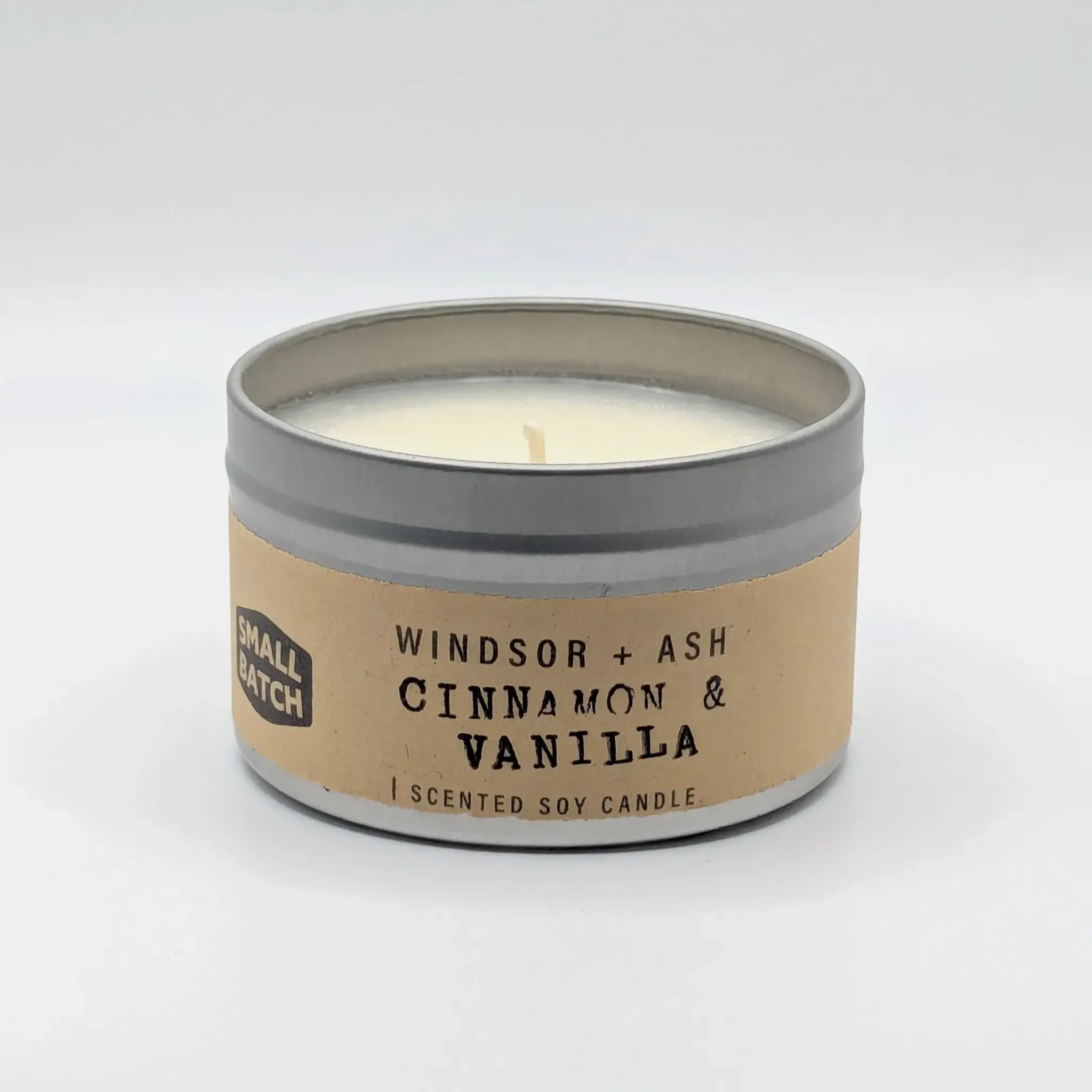 Cinnamon and Vanilla Soy Candle - Image 2