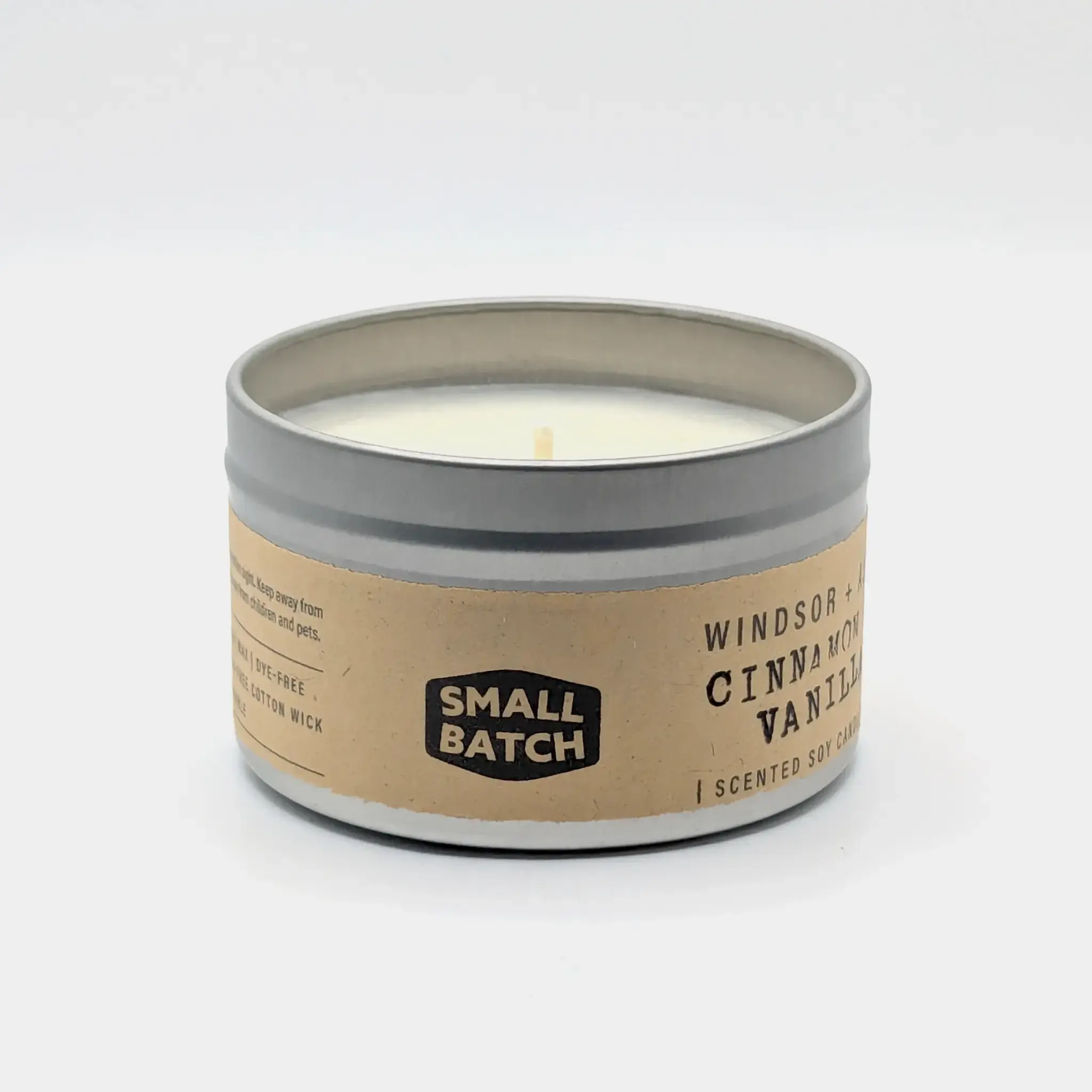 Cinnamon and Vanilla Soy Candle - Image 3
