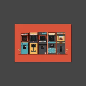 Postcard: Arcade