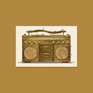 Postcard: Boombox