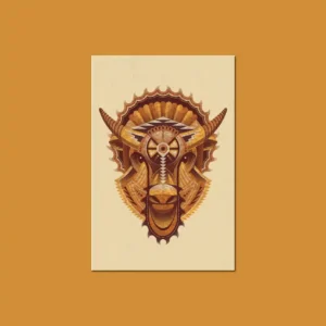Postcard: Bison