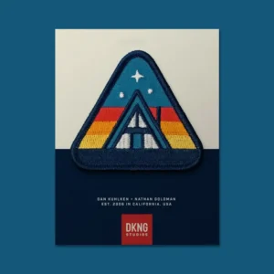 Cabin Embroidered Patch