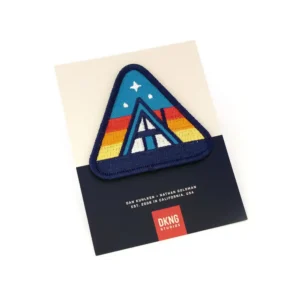 Cabin Embroidered Patch