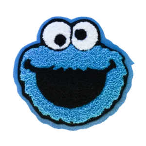 Cookie Monster Chenille Patch