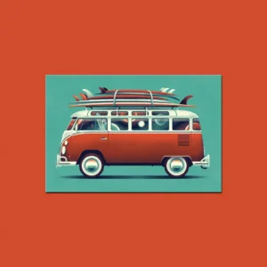 Postcard: Cosmic Surfer