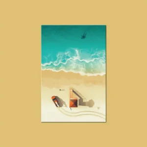 Postcard: Lifeguard