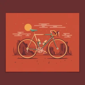 Sierra 20" x 16" Four-Color Screen Print Poster
