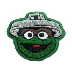 Oscar the Grouch Chenille Patch