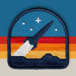 Rocketeer Embroidered Patch