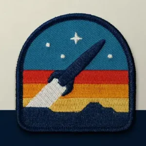 Rocketeer Embroidered Patch