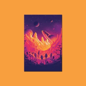 Postcard: Space Walk
