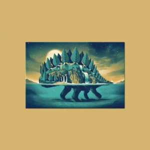 Postcard: Stegosaurus