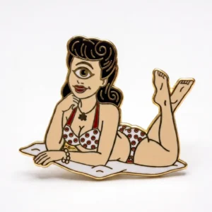 Cyclops Pin-Up Girl Pin