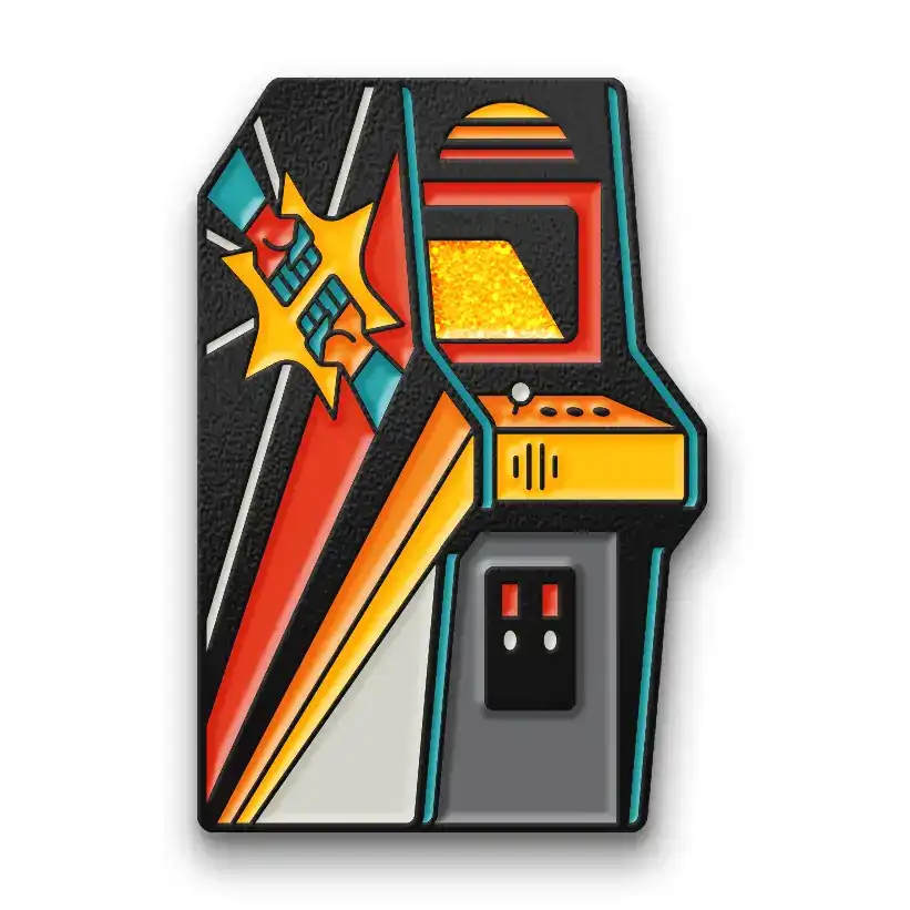 Arcade: Fight Soft Enamel Pin