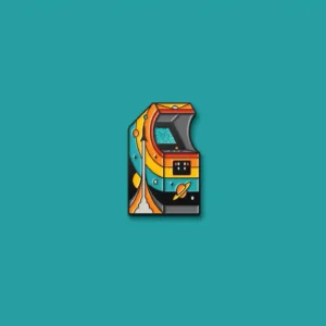 Arcade: Fly Soft Enamel Pin