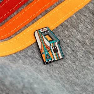 Arcade: Race Soft Enamel Pin