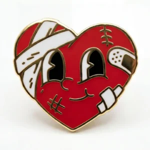 Broken Heart Pin