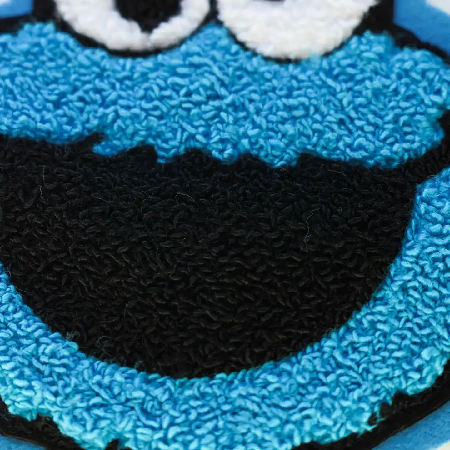 Cookie Monster Chenille Patch - Image 2