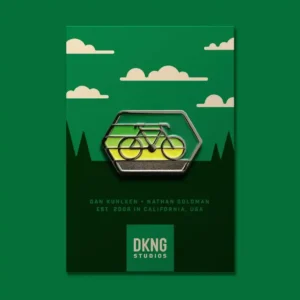 Cyclist Soft Enamel Pin