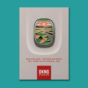 Farmland Window Seat Soft Enamel Pin