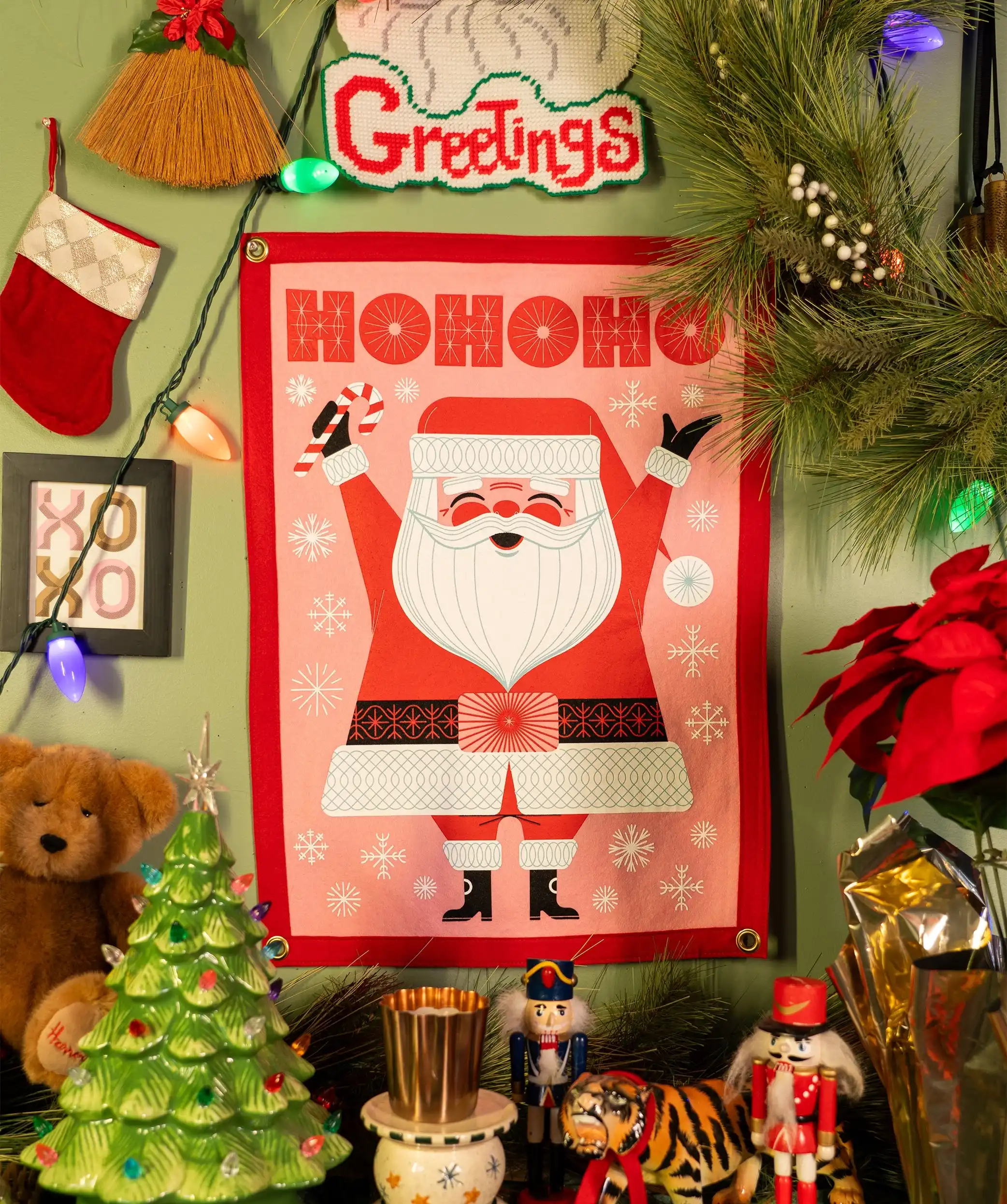 Ho Ho Ho Camp Flag - Image 5