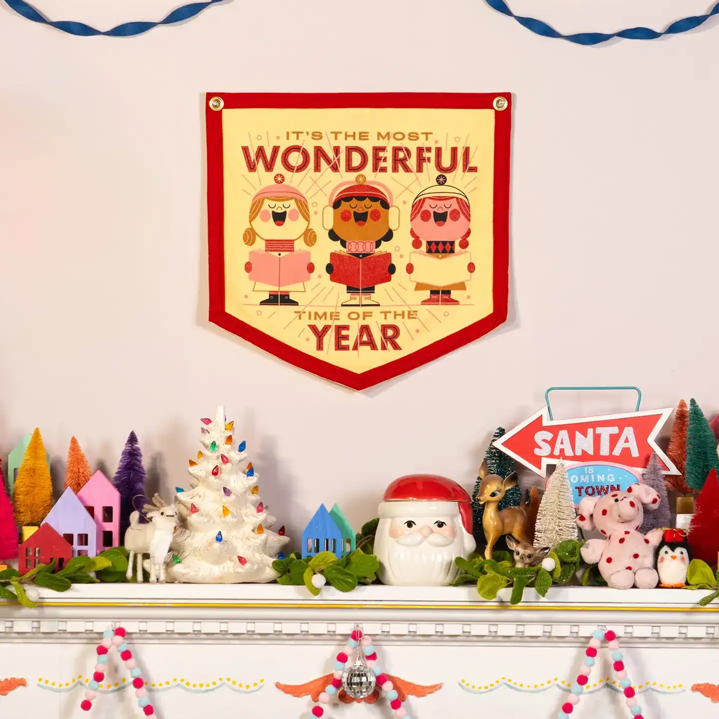 It's The Most Wonderful Time Of The Year Camp Flag - Image 2