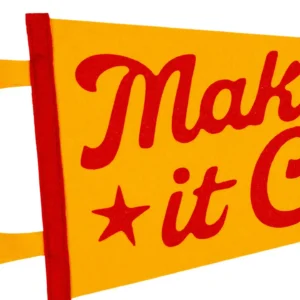 Make It Count Pennant
