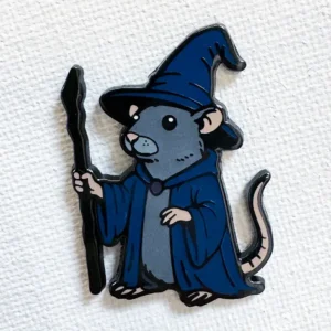 Mouse Mage Pin
