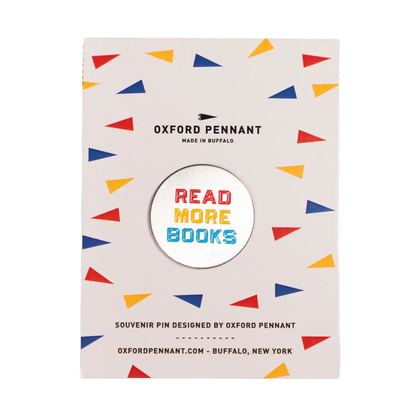 Read More Books Enamel Pin - Image 2