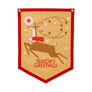 Season's Greetings Camp Flag