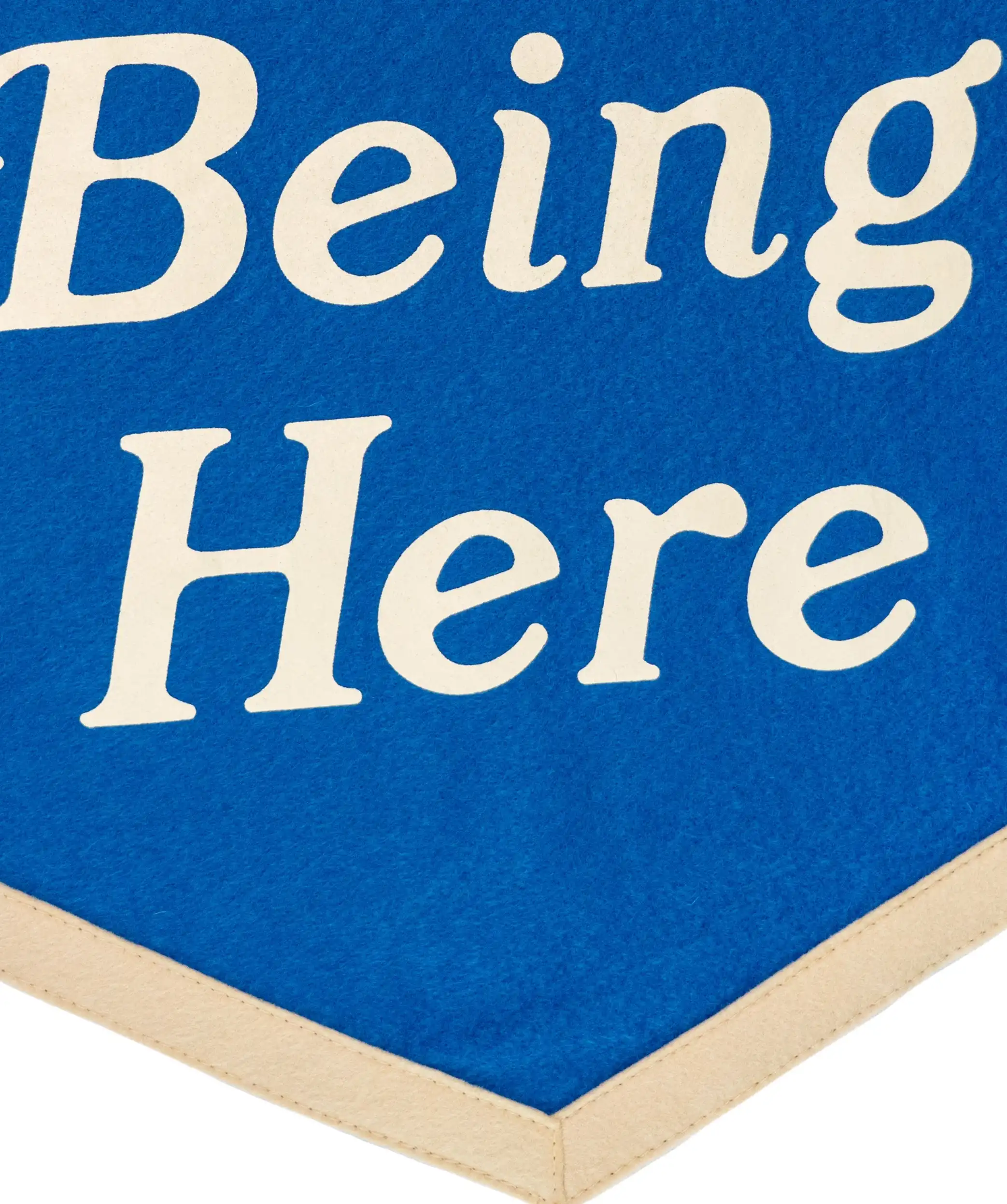 Thank You For Being Here Camp Flag - Image 4