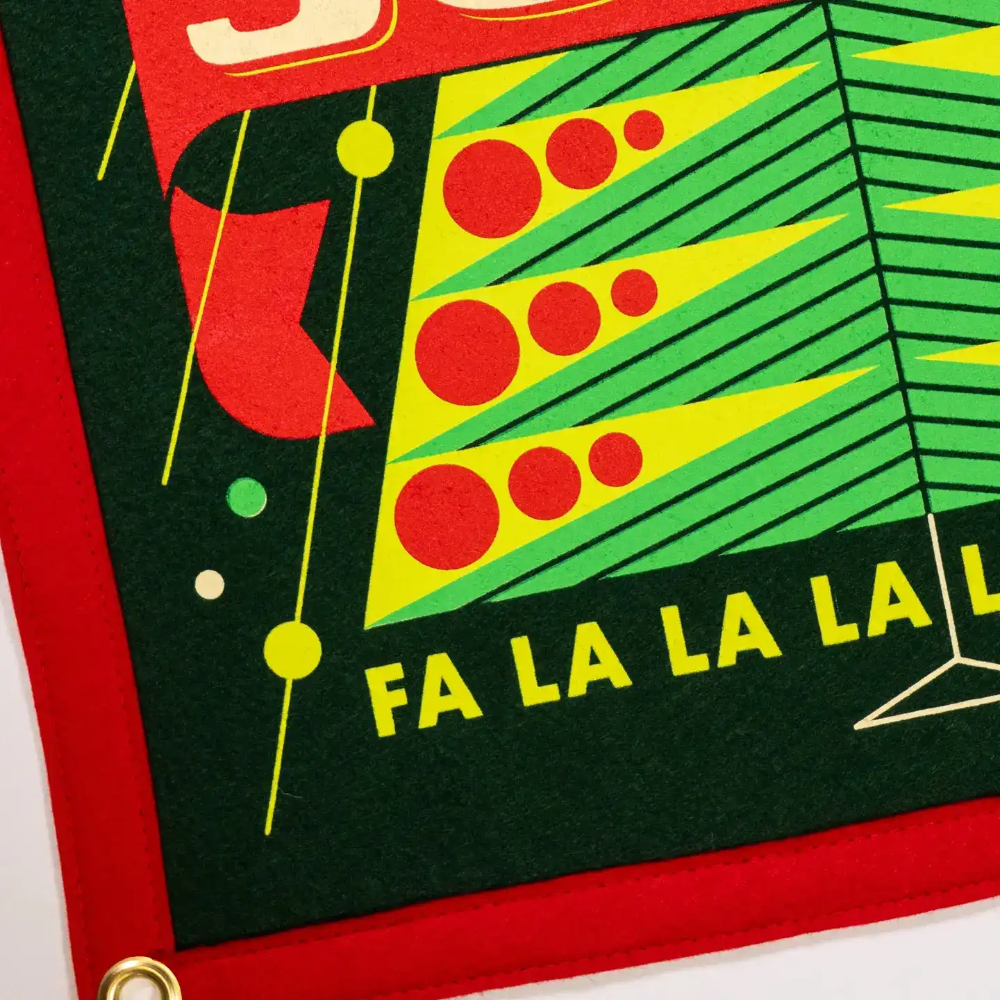 Tis the Season To Be Jolly Camp Flag - Image 4