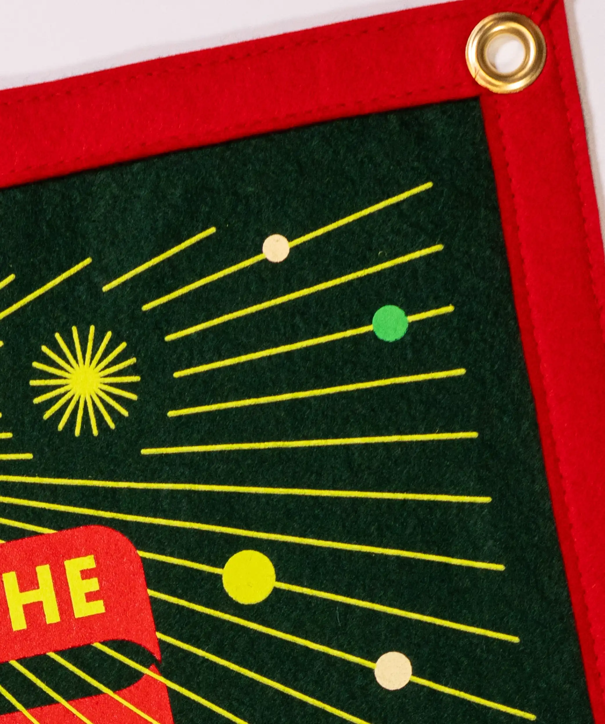 Tis the Season To Be Jolly Camp Flag - Image 5