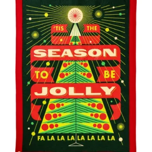 Tis the Season To Be Jolly Camp Flag