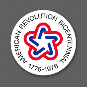 Bicentennial Administration - White Sticker
