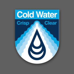 Cold Water Sticker