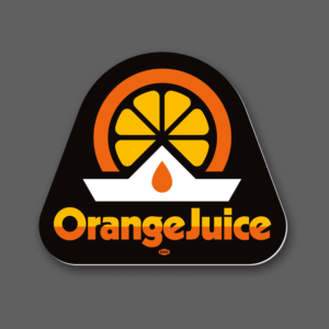 Orange Juice Sticker