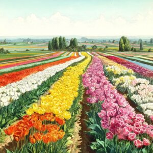 Tulip Fields Diffuser Set