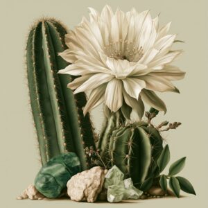 Cactus Flower & Jade - Diffuser Set