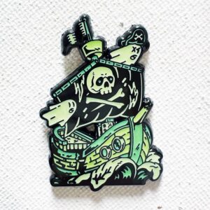 Ghost Ship Pin