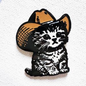 Howdy Kitty Pin