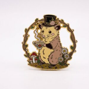 Mr. Fancy Possum Pin