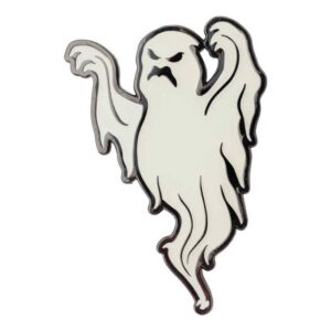 Spooky Ghost Glow Enamel Pin