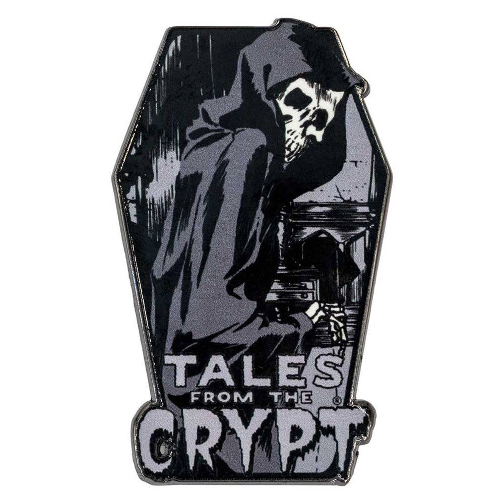 Tales From The Crypt Reaper Coffin Enamel Pin