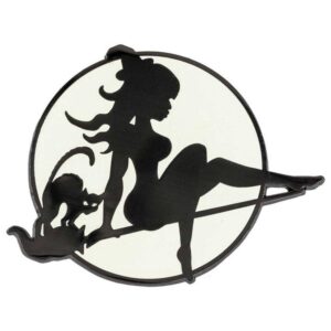 Moon Witch Glow Enamel Pin