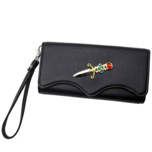 Elvira Dagger Trifold Wallet